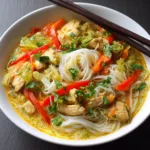 Spicy Thai Chicken Noodle Bowl 1