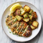 Garlic Parmesan Chicken and Potatoes - Easy One Pan Dinner Recipe